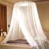 cama mosquitera blanca