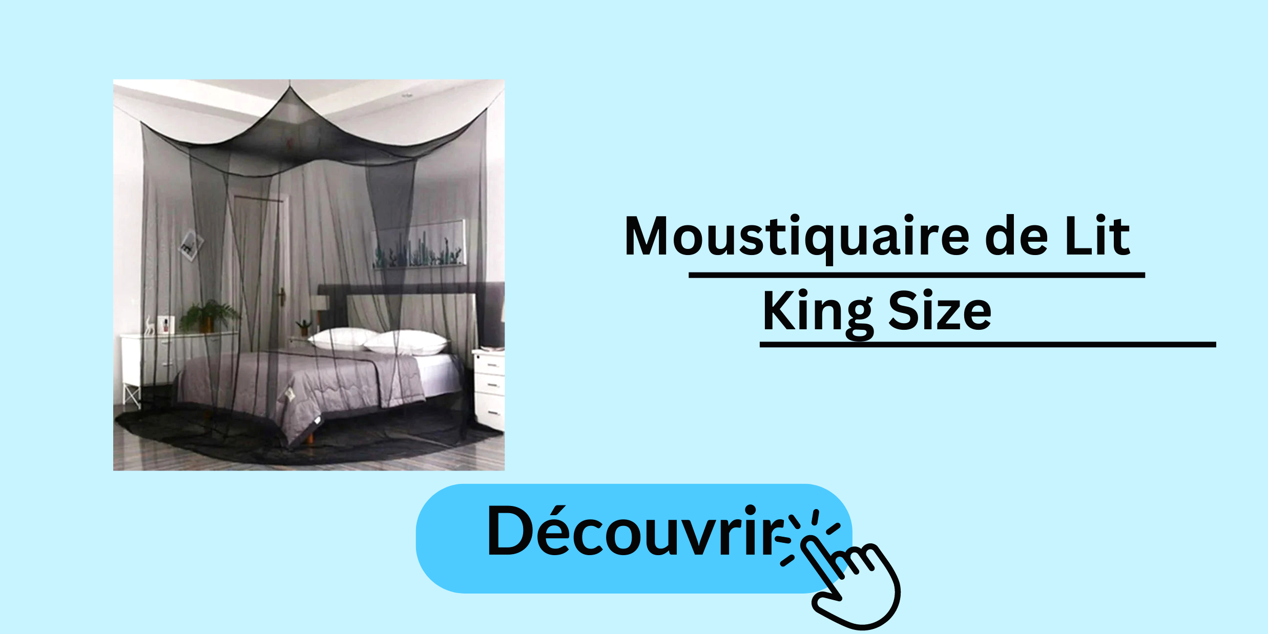 moustiquaire de lit king size